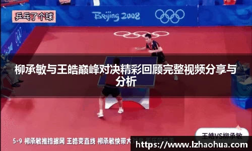 柳承敏与王皓巅峰对决精彩回顾完整视频分享与分析